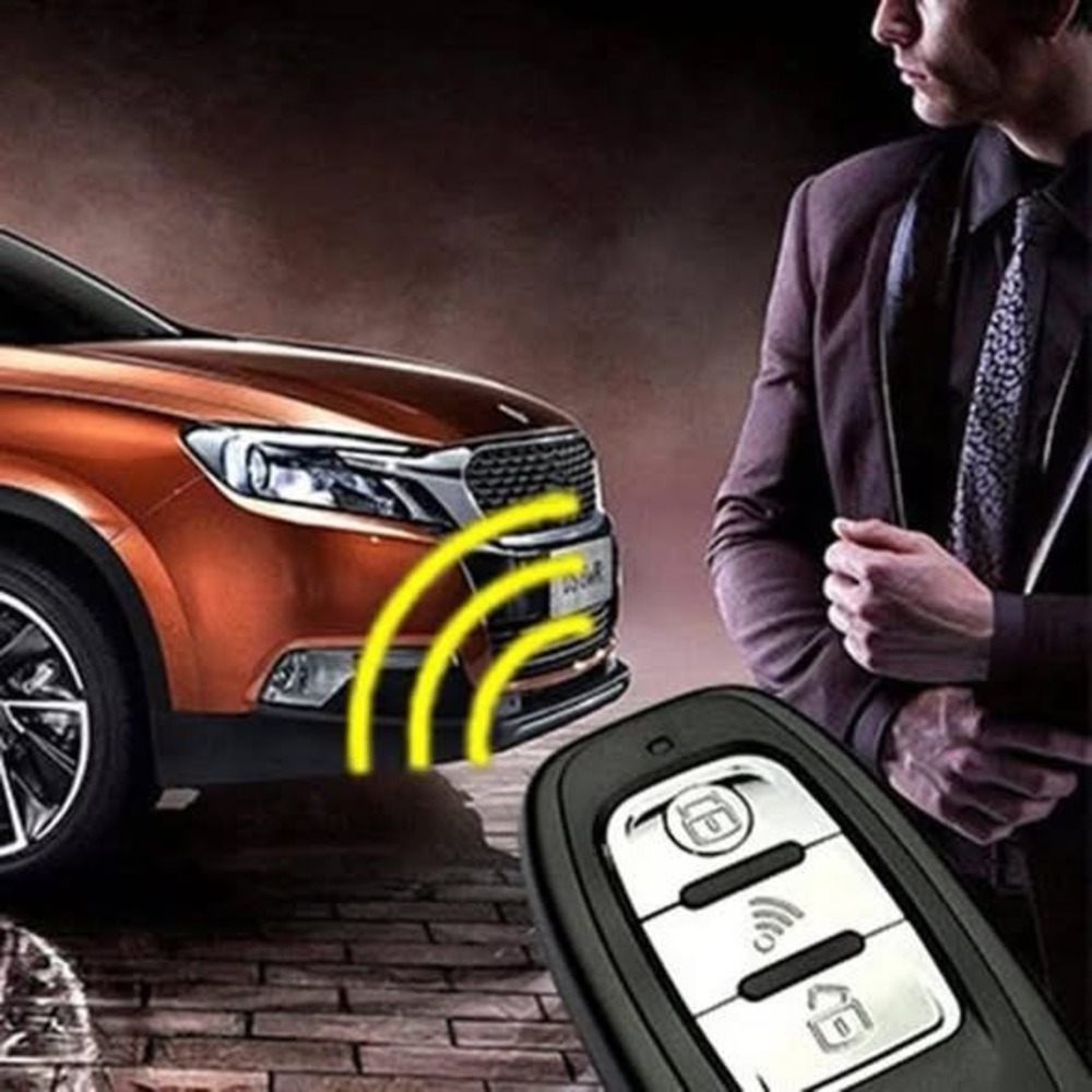 Car‎ Remote Keyless Entry Engine Start Stop System Push Button Ignition